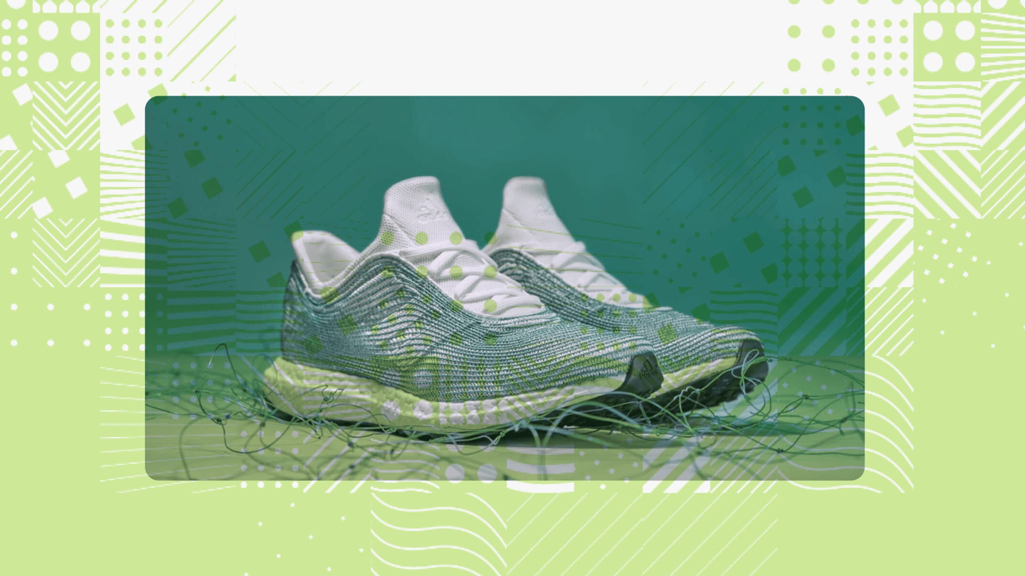 Adidas shoes made from recycled materials