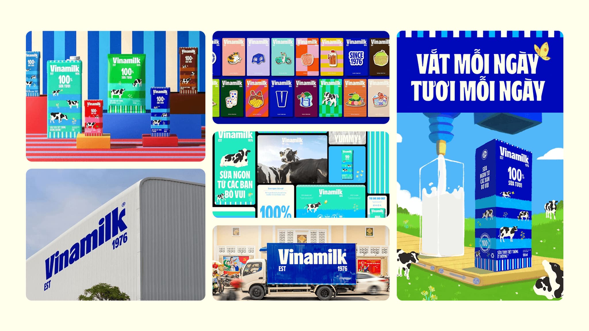 Vinamilk’s new look after rebranding is modern, youthful, and aligned with its global vision