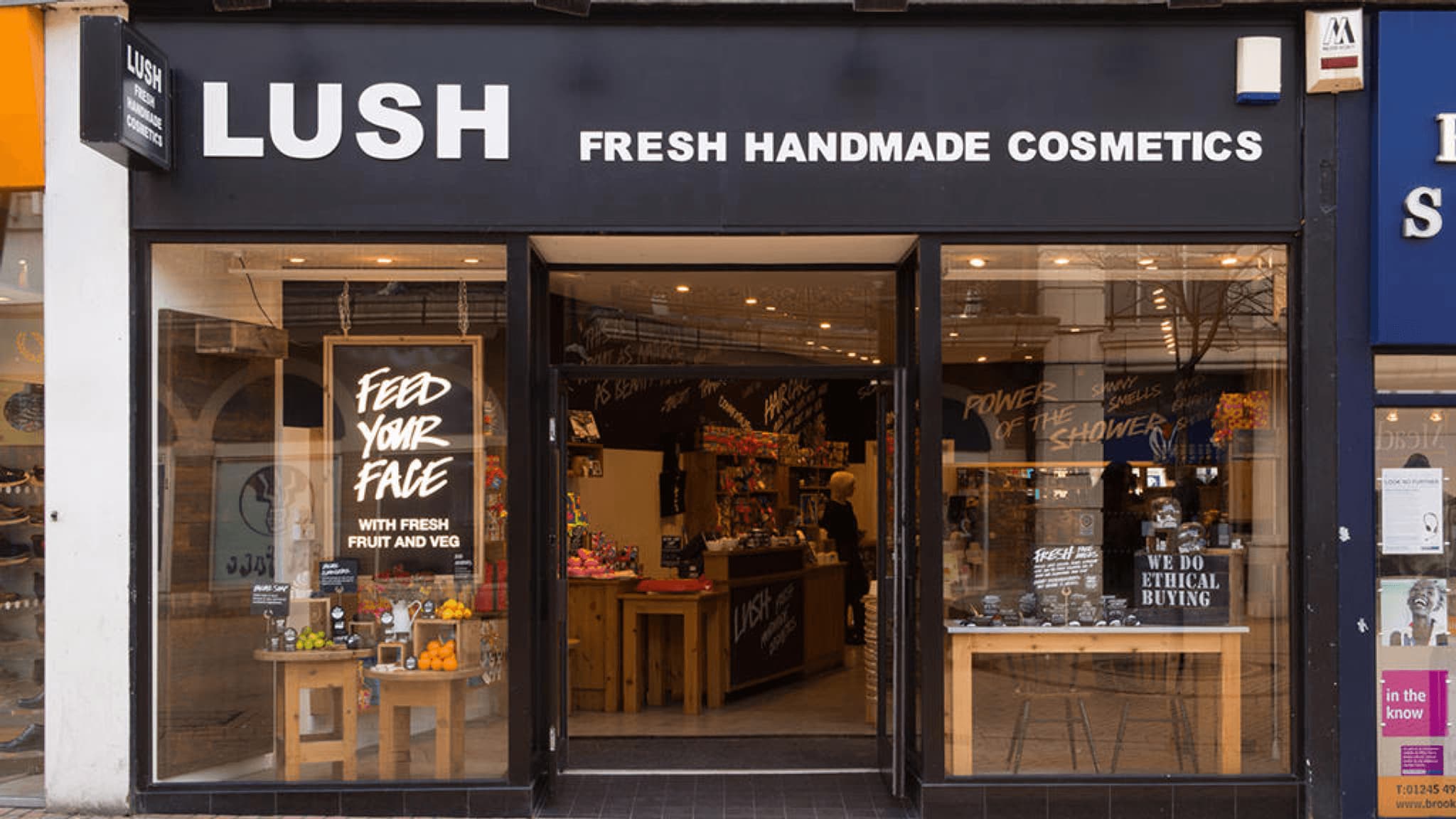“Fresh Handmade Cosmetics.” - Lush