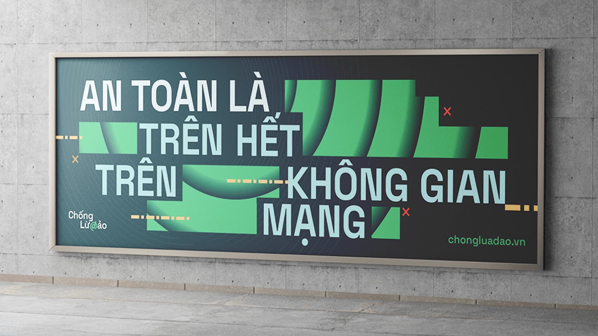 Brand application of the 'Chống lừa đảo' project
