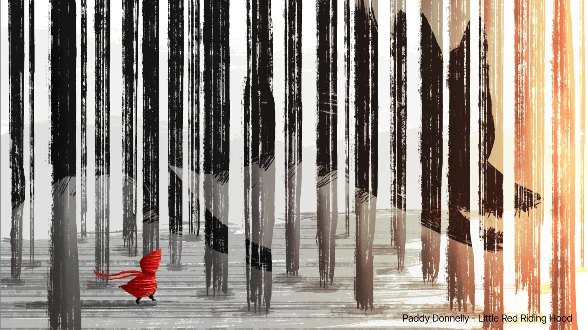 The classic tale of Little Red Riding Hood