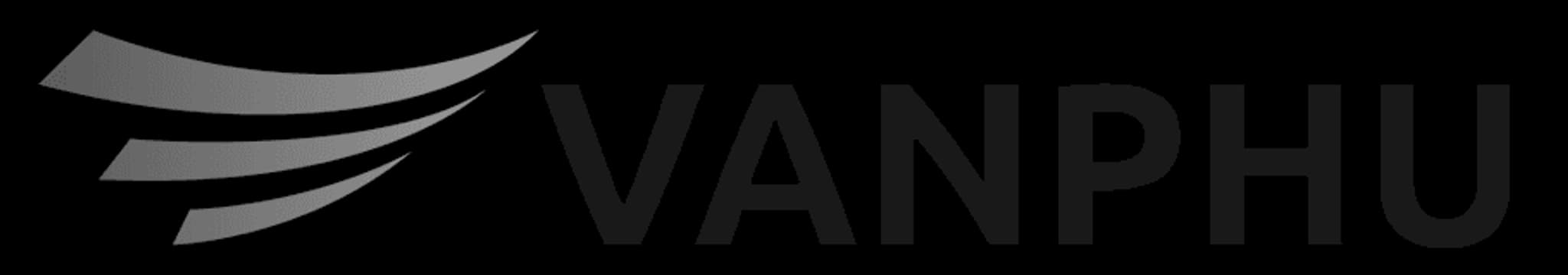 Van Phu logo featuring stylized graphics and bold lettering, representing the brand’s identity and professionalism.